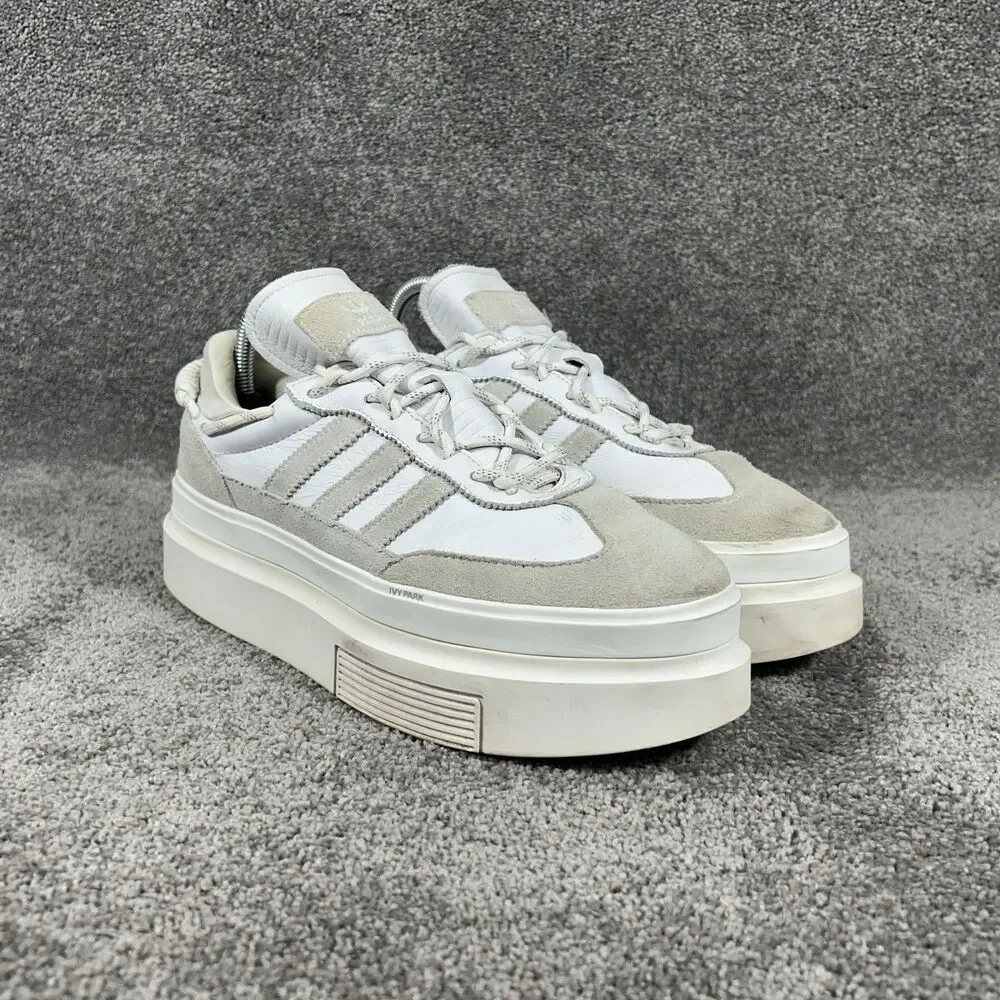 Adidas Ivy Park X Super Sleek 72 Women's Size 10 White Icy Park Platform Shoes